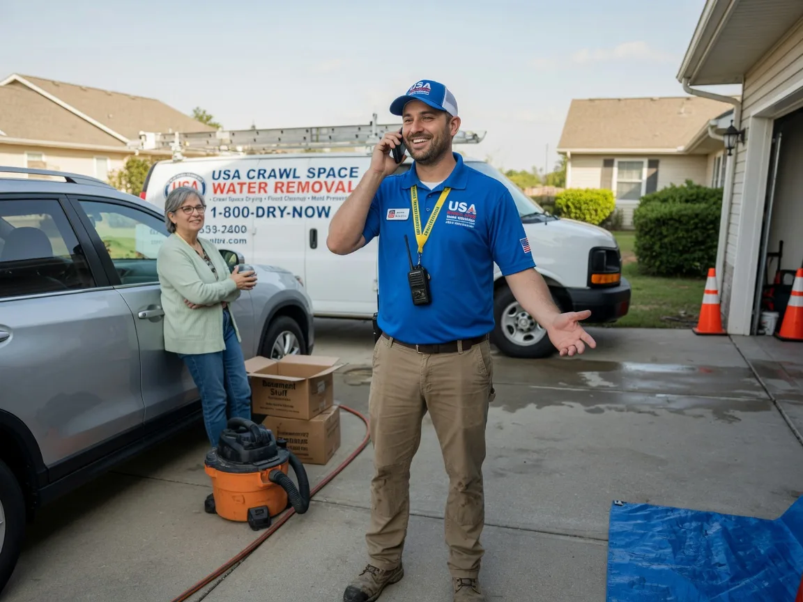 Crawl Space Water Removal Shelby, AL FAQs